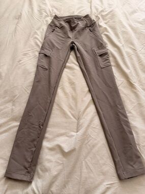 Avalanche Slim Active Leggings in Taupe